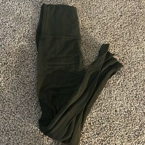Lululemon align legging. Dark green, size 2